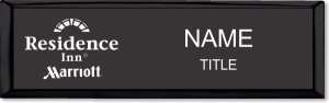 (image for) Residence Inn (New Logo) - Small Executive Black Badge