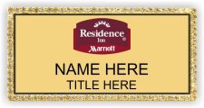 (image for) Residence Inn Gold Bling Badge