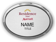 (image for) Residence Inn (New Logo) - Silver Oval Executive Badge