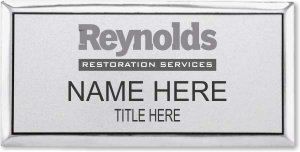 (image for) Reynolds Restoration Services Silver Frame Executive Badge