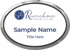 (image for) Cavalier Senior Living Oval Executive Silver Other Badge