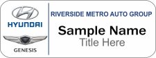 (image for) Riverside Metro Auto Group Standard White badge