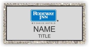 (image for) Rodeway Inn Bling Silver Badge