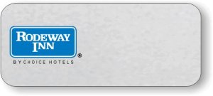 (image for) Rodeway Inn Silver Logo Only Badge