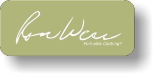 (image for) RonWear Port-able Clothing Green Badge Logo Only