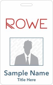 (image for) Rowe Photo ID Vertical badge