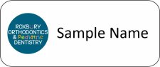 (image for) Roxbury Orthodontics & Pediatric Dentistry Standard White Badge
