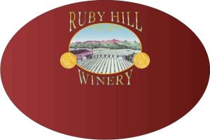 (image for) Ruby Hill Winery Red Oval Logo Only Badge