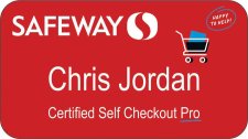 (image for) Safeway Self Checkout Pro Red Badge