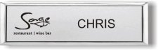 (image for) Sage Restaurant Small Silver Executive Badge