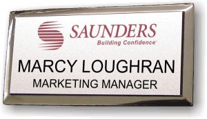 (image for) Saunders Construction Silver Executive Badge