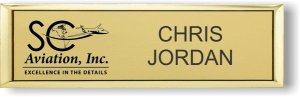 (image for) SC Aviation Small Gold Executive Badge