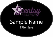 (image for) Scentsy Oval Other Badge