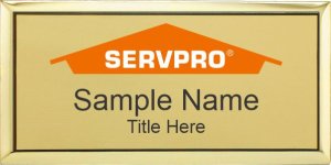 (image for) Servpro Executive Gold Name Badge