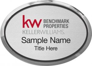(image for) Keller Williams San Francisco Silver Oval Executive Badge