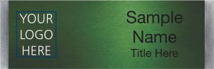 (image for) Custom Logo Small Meridian Green Badge