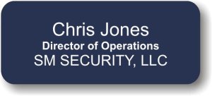(image for) SM Security Blue Badge