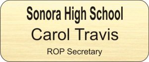 (image for) Sonora High School Gold Badge