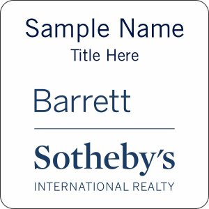 (image for) Sotheby\'s - Barrett Square White Badge