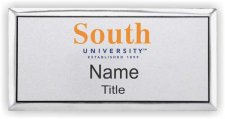 (image for) South University Single Title Executive Silver Badge (Logo B)