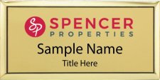 (image for) Spencer Properties Gold Executive badge
