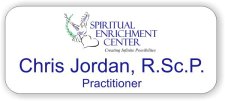 (image for) Spiritual Enrichment Center White Badge