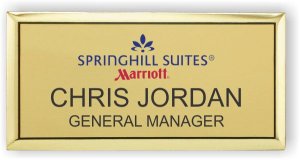 (image for) SpringHill Suites Executive Gold Badge (New Logo)