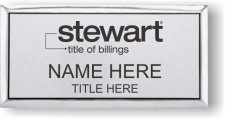 (image for) Stewart Title of Billings Executive Silver Badge