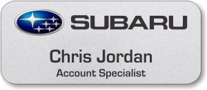 (image for) Subaru Silver Badge (Style A)