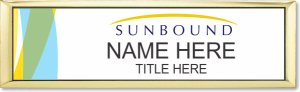 (image for) Sunbound Small Executive Gold Badge