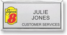 (image for) Super 8 Logo B Executive Silver Badge