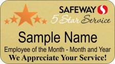 (image for) Safeway Legendary Service Gold Badge