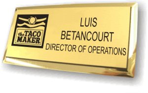 (image for) #CA1 Taco Maker Gold Executive Badge