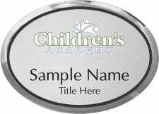 (image for) Tega Cay Children's Academy Oval Executive Silver badge