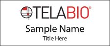 (image for) Tela Bio Standard White Square Corner badge