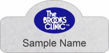 (image for) The Brooks Clinic Silver Shaped Badge