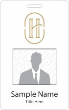 (image for) Embrey Management - The Harper Photo ID Vertical badge - Logo B