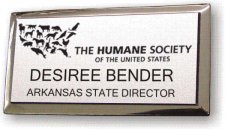 (image for) The Humane Society of the US Executive Silver Badge