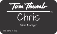 (image for) Tom Thumb Black Badge