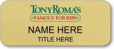 (image for) Tony Roma's Gold Badge