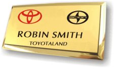 (image for) Toyota Executive Gold Logo E Badge