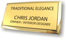 (image for) Traditional Elegance Executive Gold Badge