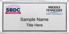 (image for) Tennessee Small Business Development Center Executive Silver Badge - Middle TN