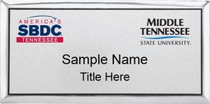 (image for) Tennessee Small Business Development Center Executive Silver Badge - Middle TN