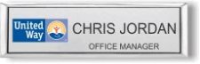 (image for) United Way Small Executive Silver Badge