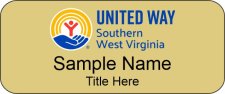 (image for) United Way of Southern West Virginia Standard Gold badge