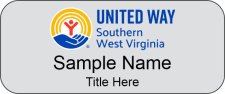 (image for) United Way of Southern West Virginia Standard Silver badge