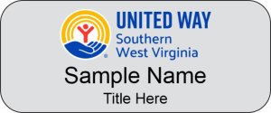 (image for) United Way of Southern West Virginia Standard Silver badge