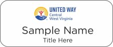 (image for) United Way CWV Standard White badge