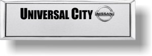 (image for) Universal City Nissan Small Silver Executive Badge Logo Only